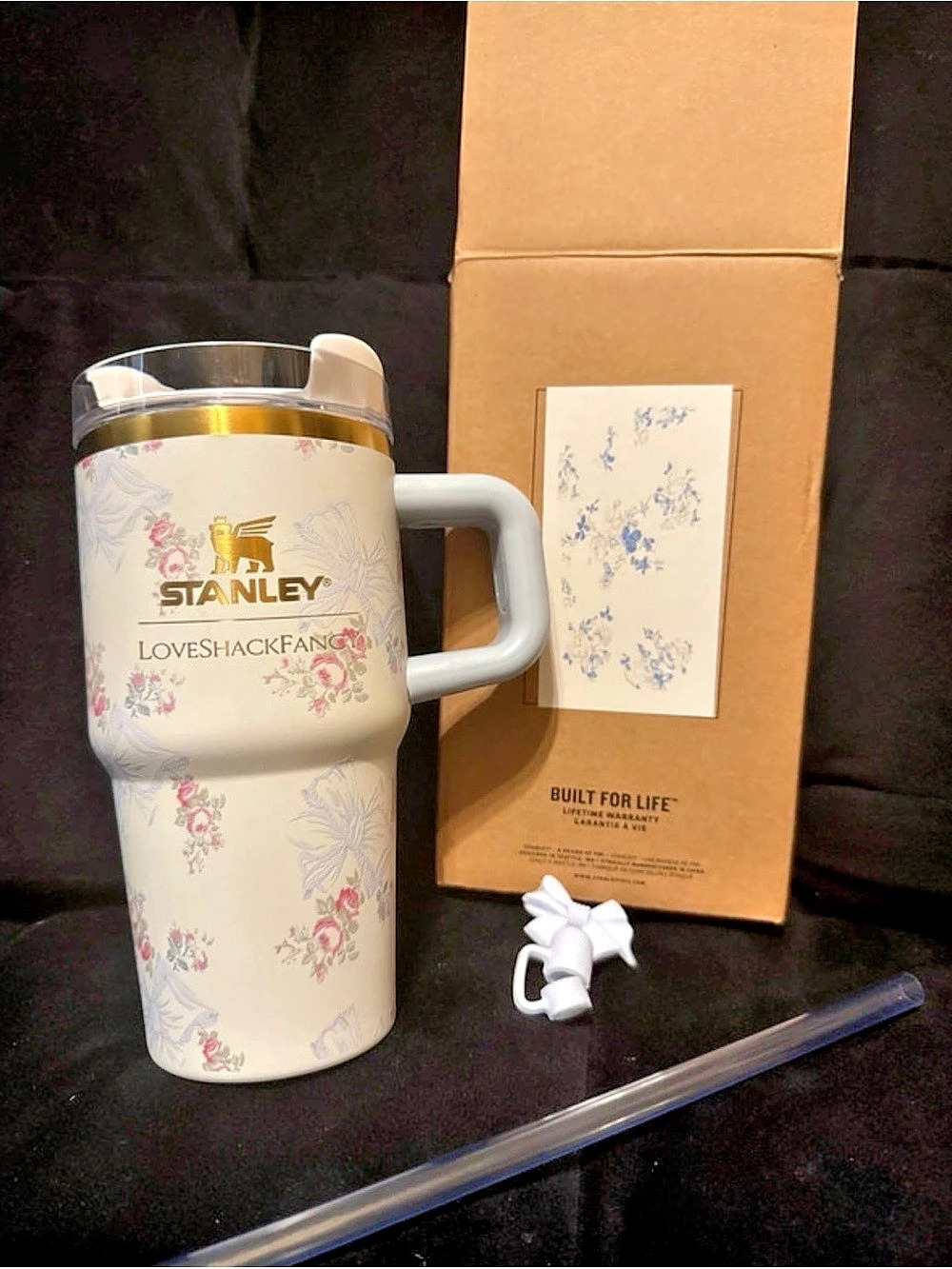 Stanley 1913 x LoveShackFancy Holiday Quencher ProTour Flip Straw Tumbler
